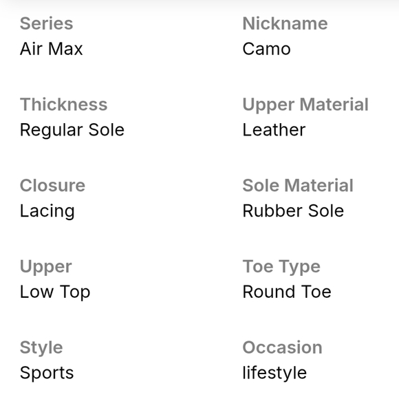 NWOT Men's Nike Real Tree Air Max 97 Sneakers - Picture 8 of 8